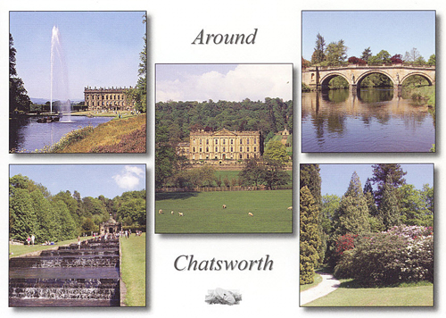 Around Chatsworth postcards